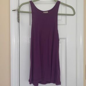 Free people purple tank top